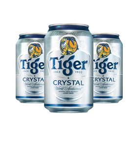 Bia Tiger Crystal - Nước Đóng Chai iWater - Công Ty TNHH iWater